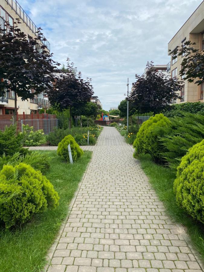 Blekitny Apartament - Wilanow Warschau Buitenkant foto