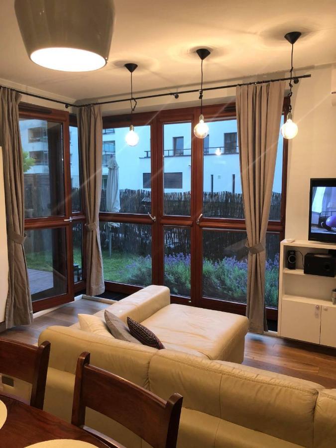 Blekitny Apartament - Wilanow Warschau Buitenkant foto