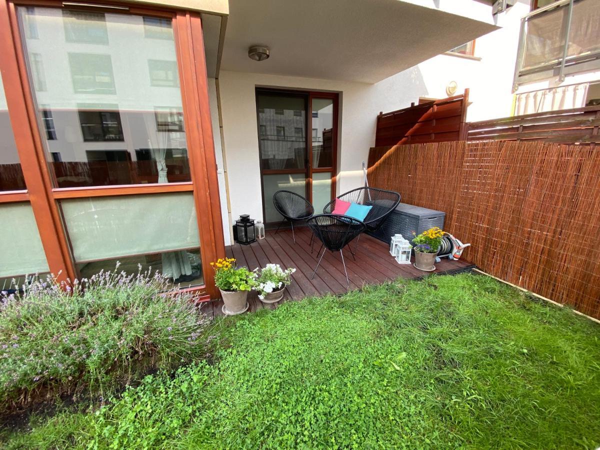 Blekitny Apartament - Wilanow Warschau Buitenkant foto